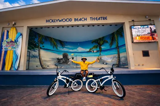 Randy at Hollywood Beach